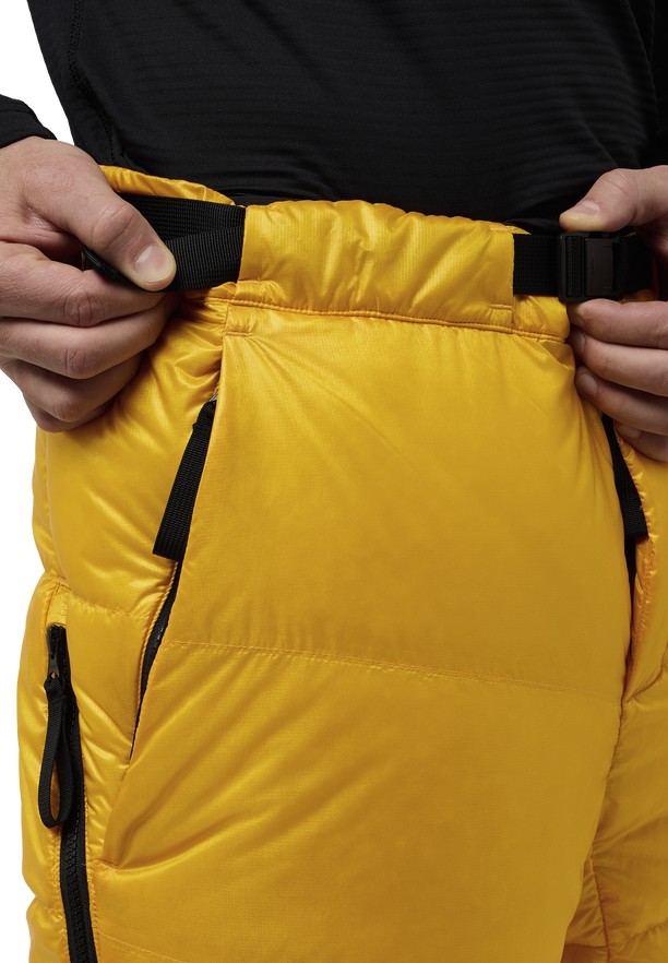 Jack Wolfskin Expdn Down Broek Dames Geel | 47317845