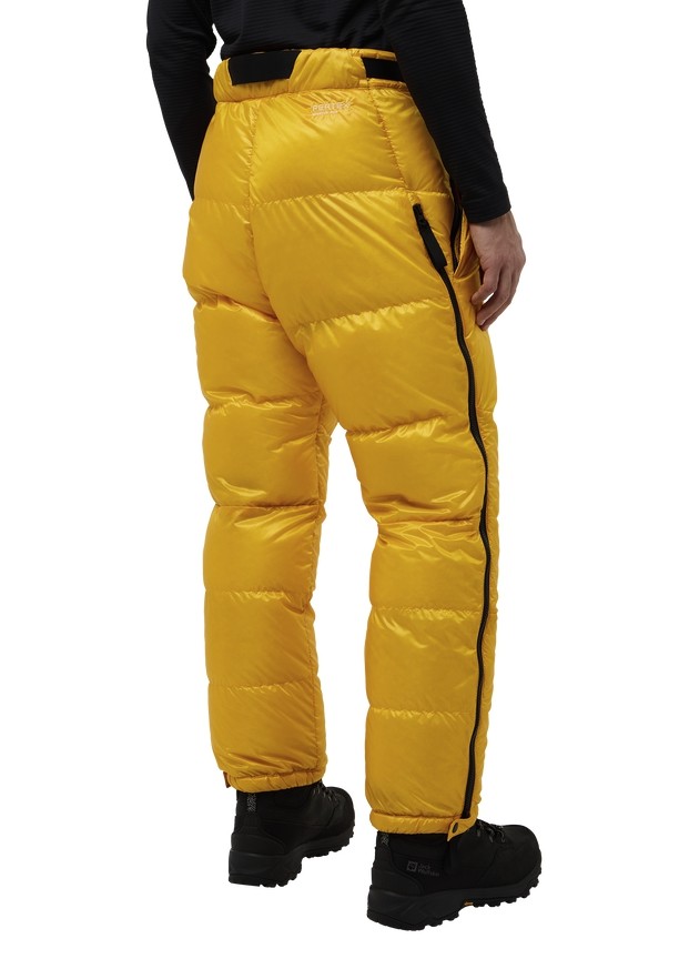 Jack Wolfskin Expdn Down Broek Heren Geel | 32910171