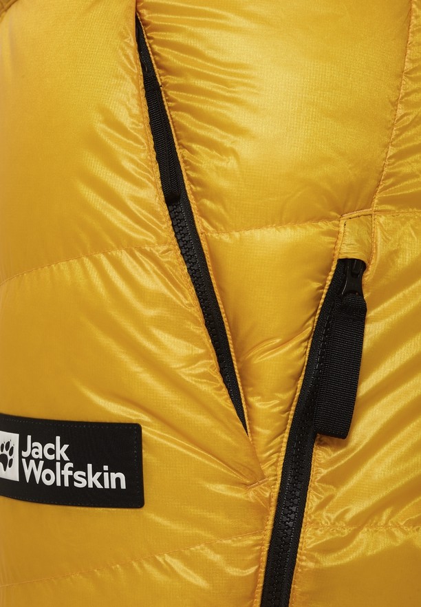 Jack Wolfskin Expdn Down Broek Heren Geel | 32910171