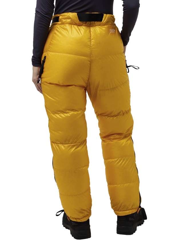 Jack Wolfskin Expdn Down Broek Heren Geel | 32910171