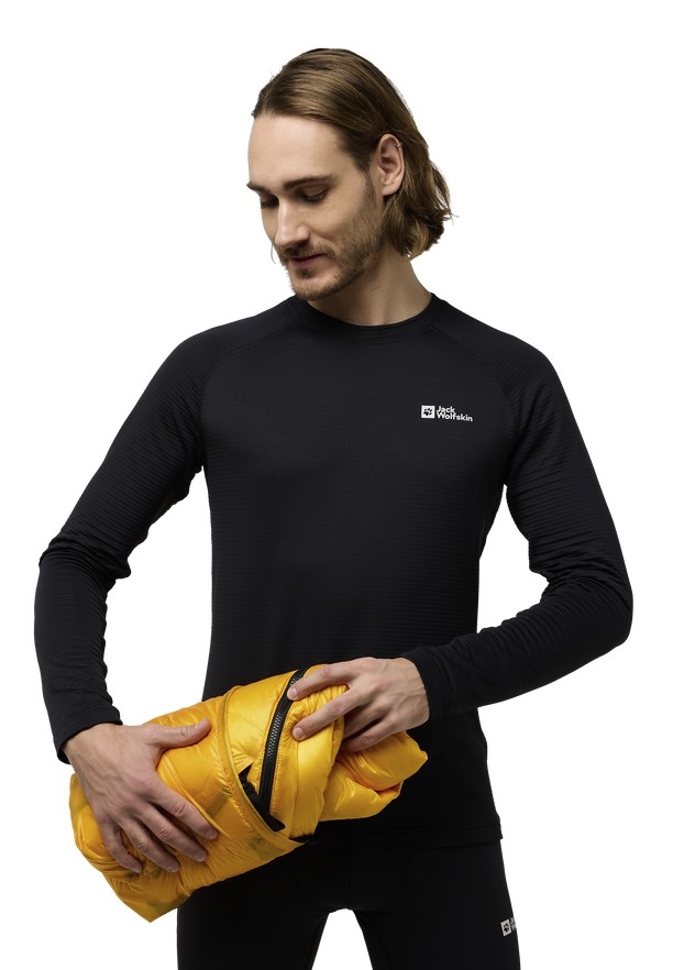 Jack Wolfskin Expdn Down Broek Heren Geel | 32910171