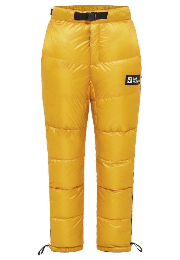 Jack Wolfskin Expdn Down Broek Heren Geel | 32910171