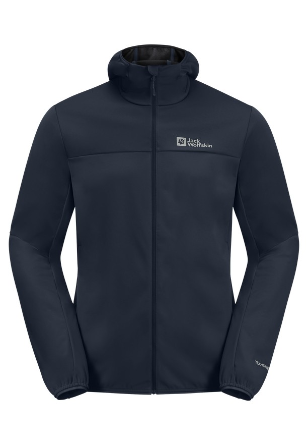 Jack Wolfskin Feldberg Hoody Softshell Jas Heren Donkerblauw | 50072120