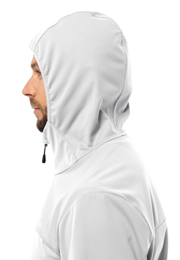 Jack Wolfskin Feldberg Hoody Softshell Jas Heren Grijs | 95471878