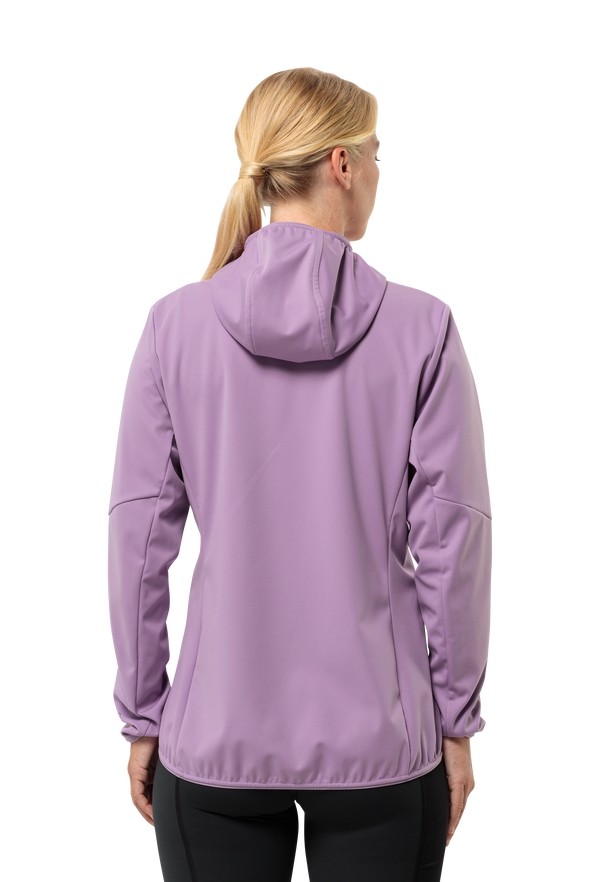 Jack Wolfskin Feldberg Hoody Softshell Jas Dames Paars | 94831052