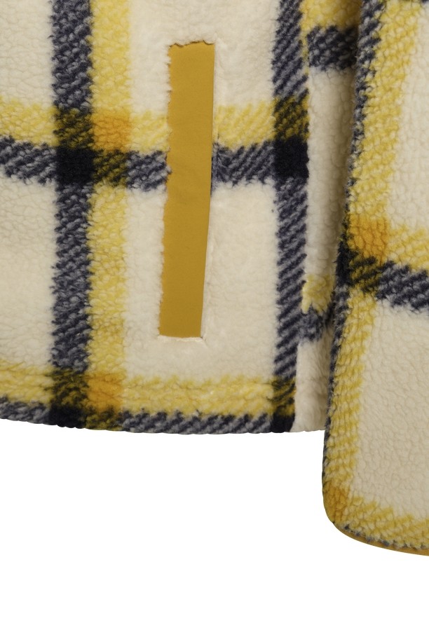 Jack Wolfskin Felslicht Check Fleece Jassen Heren Geel | 16790829