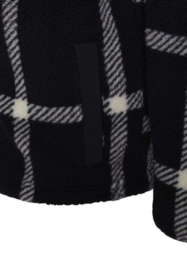 Jack Wolfskin Felslicht Check Fleece Jassen Heren Donkerblauw | 67306784