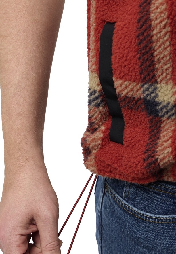 Jack Wolfskin Felslicht Check Vest Heren Rood | 16404292