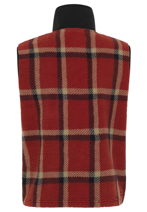 Jack Wolfskin Felslicht Check Vest Heren Rood | 16404292