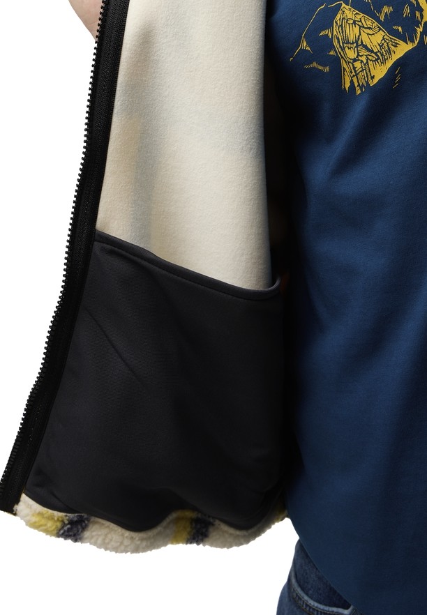 Jack Wolfskin Felslicht Check Vest Heren Geel | 63907344