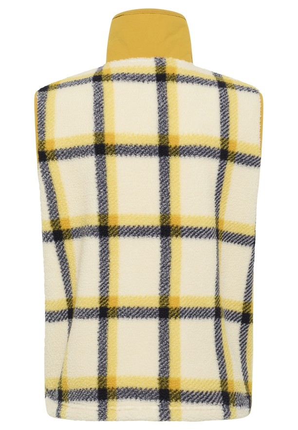 Jack Wolfskin Felslicht Check Vest Heren Geel | 63907344