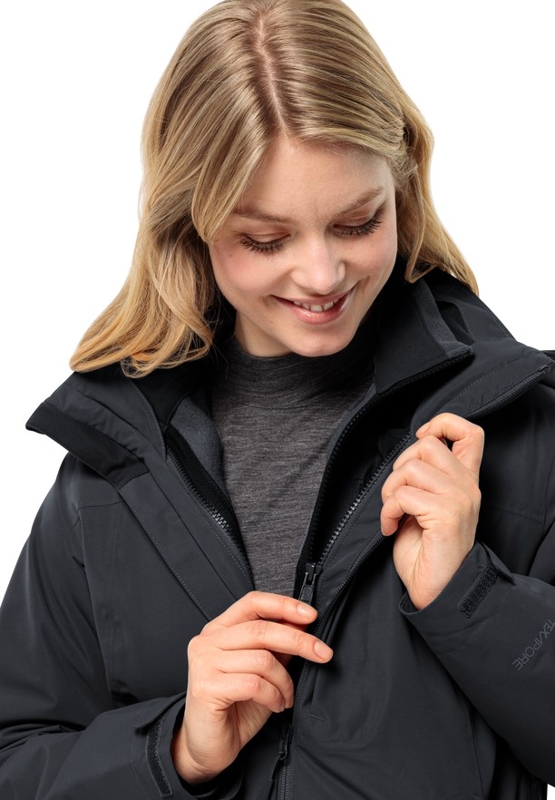 Jack Wolfskin Fernblick 2l Jassen Dames Zwart | 10877473