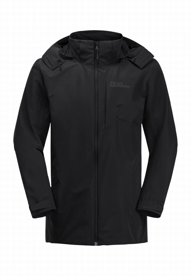 Jack Wolfskin Fernblick 2l Jassen Heren Zwart | 68662559