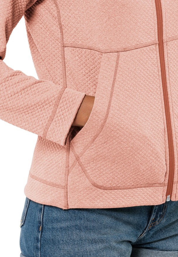 Jack Wolfskin Fernweh Fleece Jassen Dames Roze | 99903787