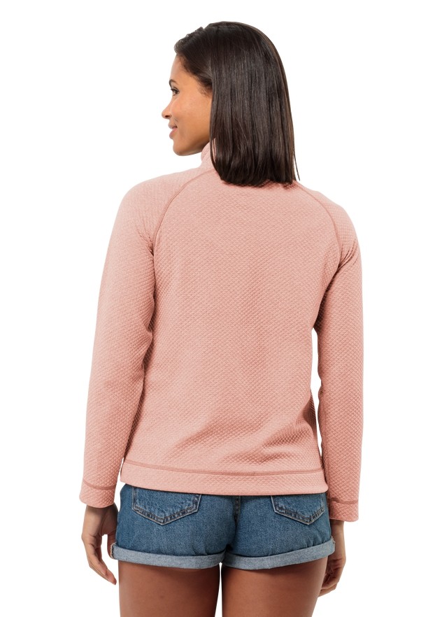 Jack Wolfskin Fernweh Fleece Jassen Dames Roze | 99903787