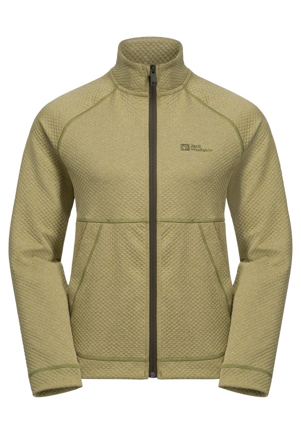 Jack Wolfskin Fernweh Fleece Jassen Dames Olijfgroen | 70530436
