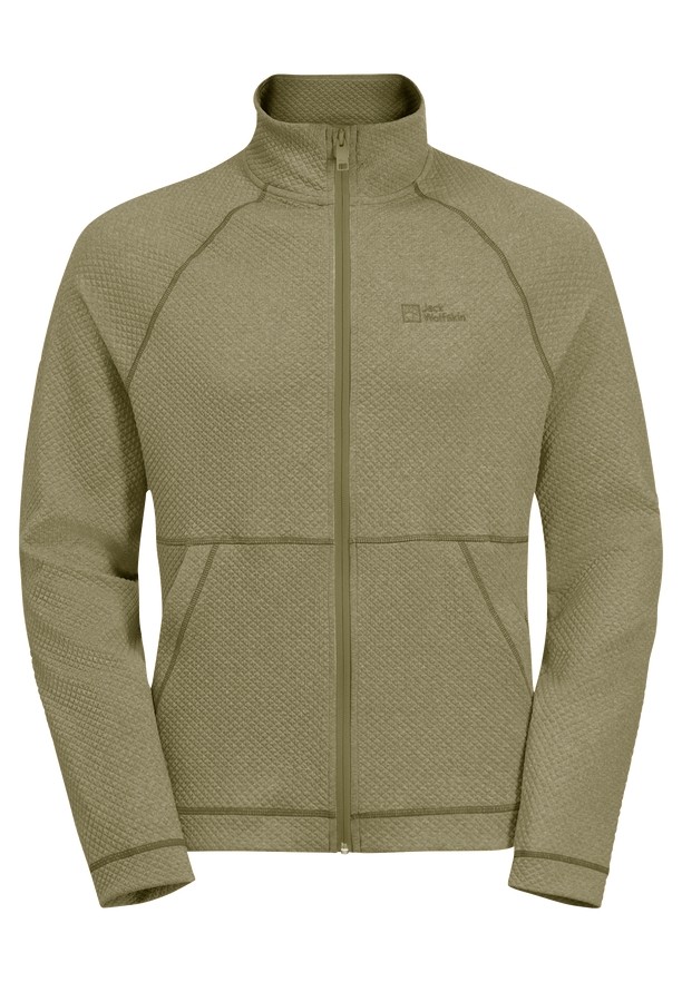 Jack Wolfskin Fernweh Fleece Jassen Heren Olijfgroen | 48413164