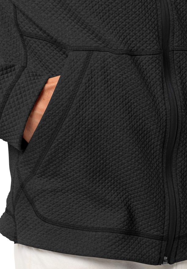 Jack Wolfskin Fernweh Fleece Jassen Heren Zwart | 90102257