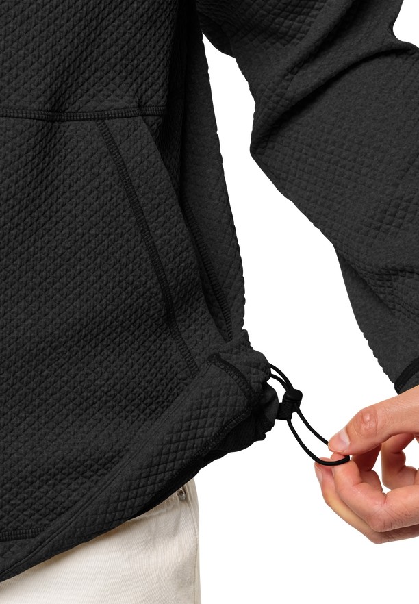 Jack Wolfskin Fernweh Fleece Jassen Heren Zwart | 90102257