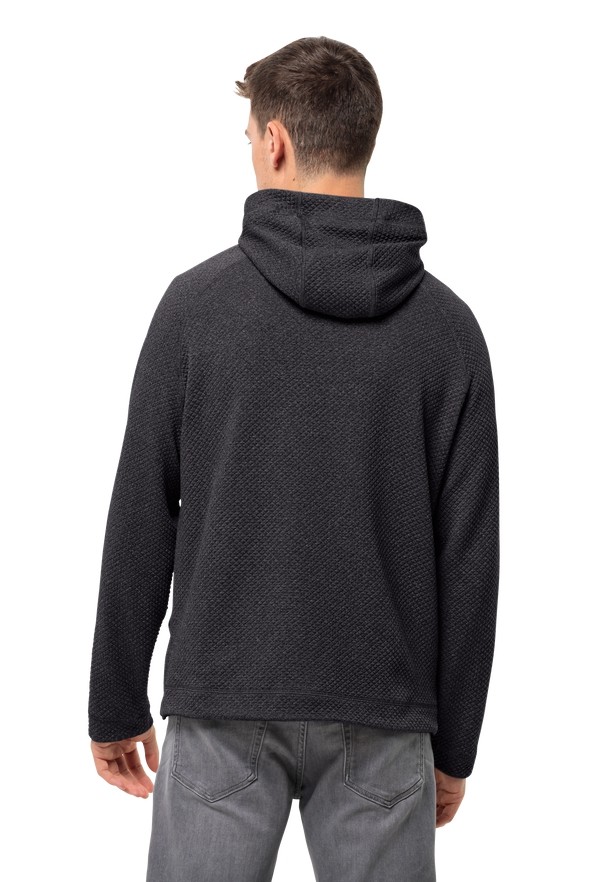 Jack Wolfskin Fernweh Hooded Fleece Jassen Heren Zwart | 60469717