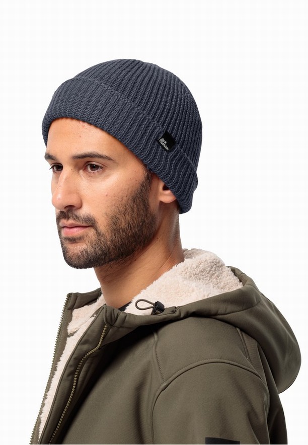 Jack Wolfskin Fischer Muts Dames Donkerblauw | 64473889
