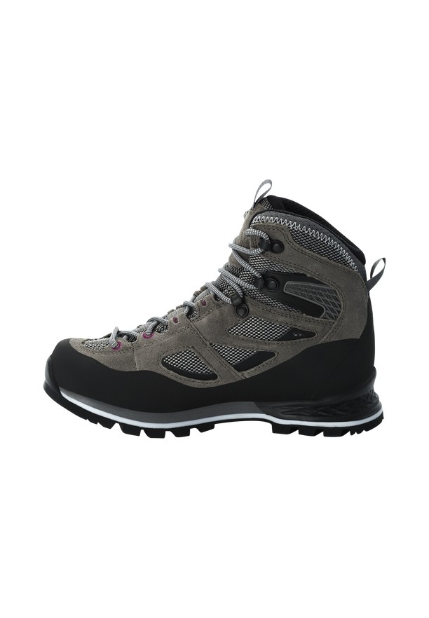 Jack Wolfskin Force Crest Texapore Mid Wandelschoenen Dames Grijs | 38255007