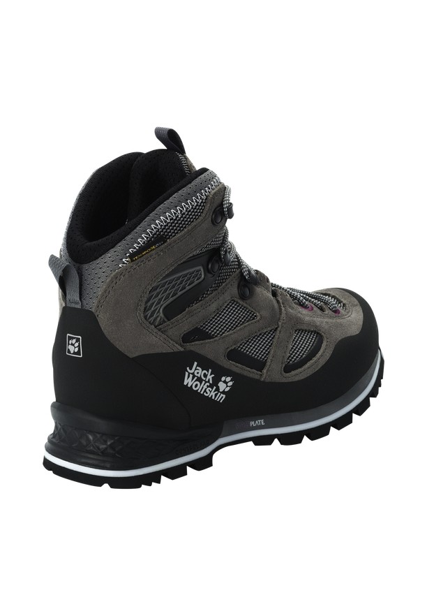 Jack Wolfskin Force Crest Texapore Mid Wandelschoenen Dames Grijs | 38255007