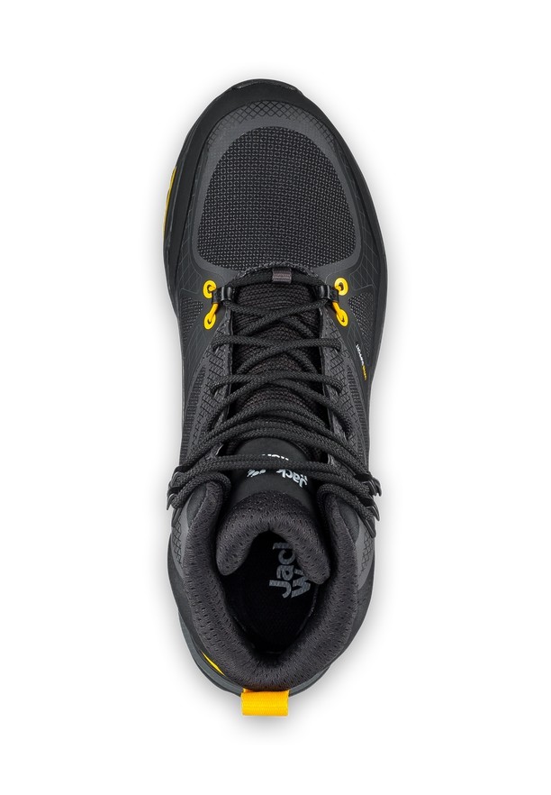 Jack Wolfskin Force Trekker Texapore Mid Wandelschoenen Heren Zwart | 41778421