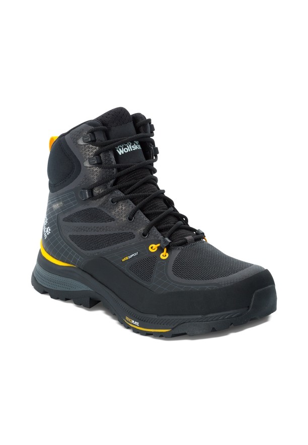 Jack Wolfskin Force Trekker Texapore Mid Wandelschoenen Heren Zwart | 41778421