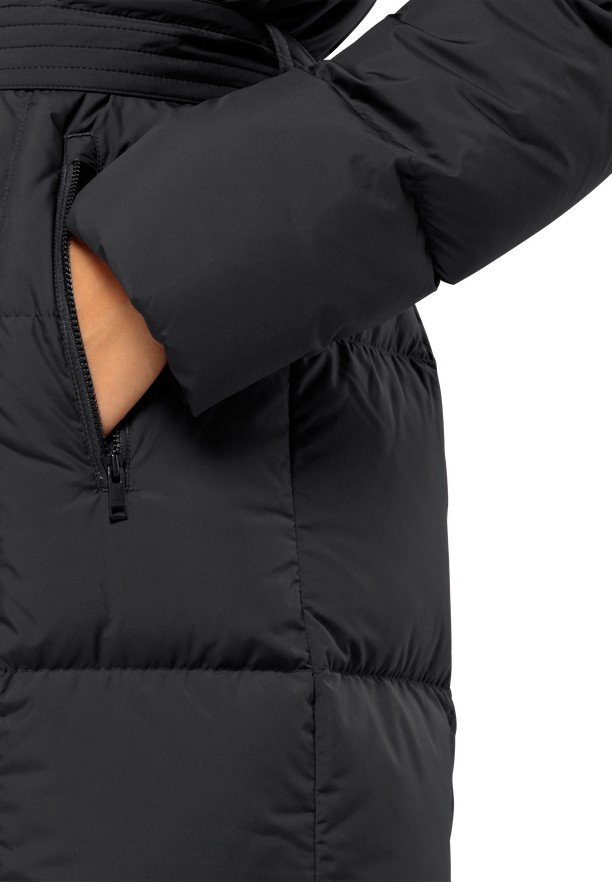 Jack Wolfskin Frozen Lake Donzen Jassen Dames Zwart | 38245659
