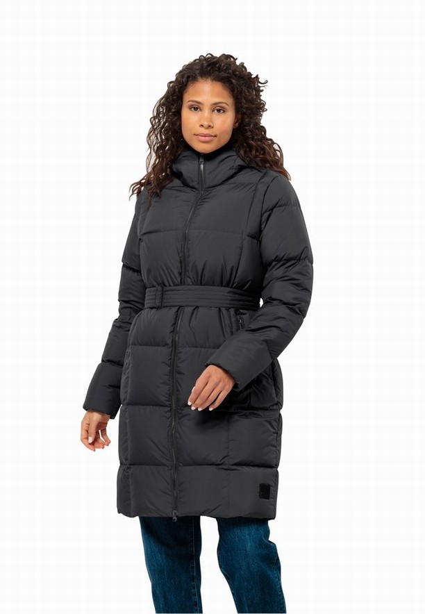 Jack Wolfskin Frozen Lake Donzen Jassen Dames Zwart | 38245659