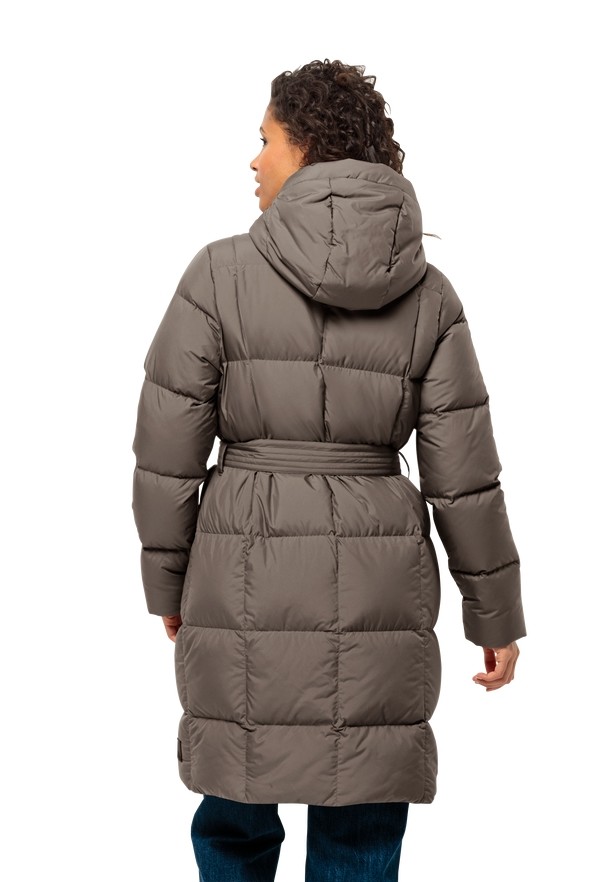 Jack Wolfskin Frozen Lake Donzen Jassen Dames Koffie | 78480391