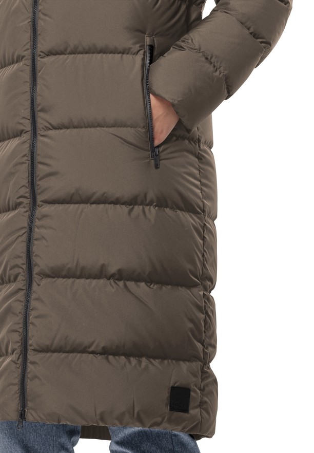 Jack Wolfskin Frozen Palace Donzen Jassen Dames Koffie | 90460529
