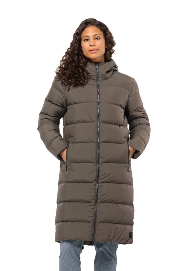 Jack Wolfskin Frozen Palace Donzen Jassen Dames Koffie | 90460529