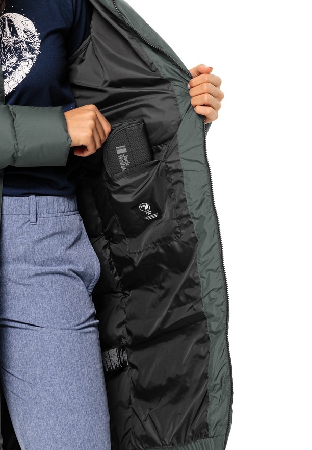 Jack Wolfskin Frozen Palace Donzen Jassen Dames Grijs | 15640618