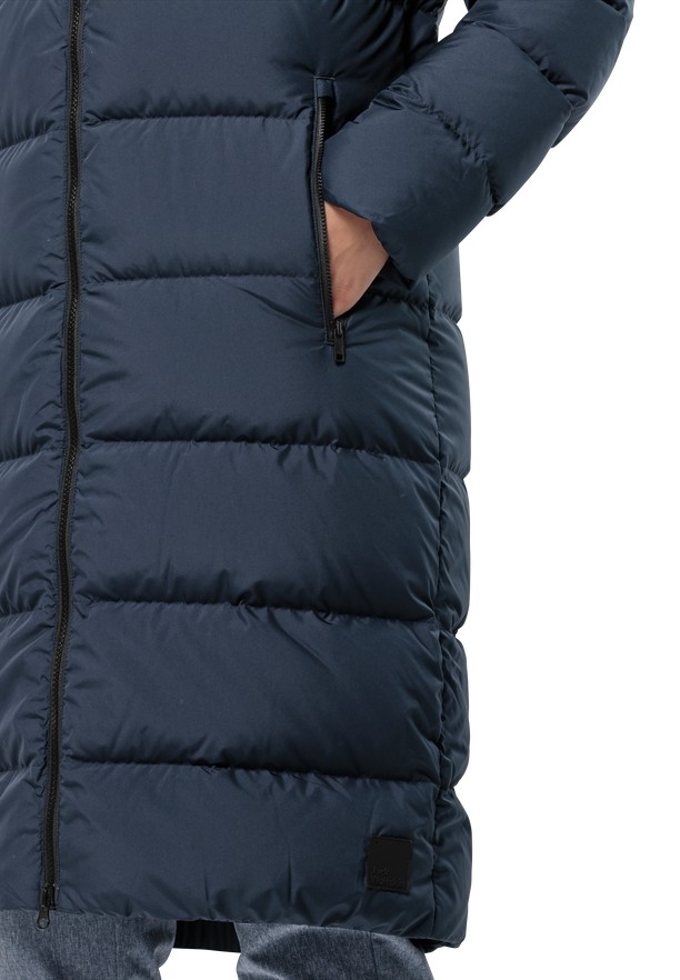 Jack Wolfskin Frozen Palace Donzen Jassen Dames Donkerblauw | 94540637
