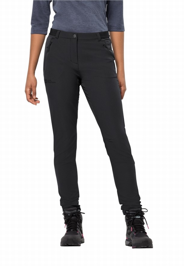 Jack Wolfskin Geigelstein Slim Wandelbroeken Dames Zwart | 68858121