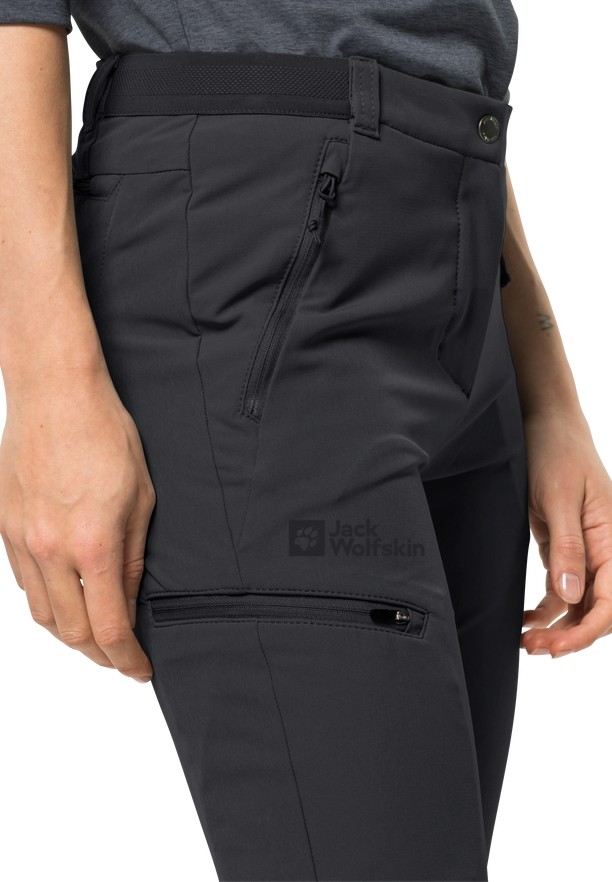 Jack Wolfskin Geigelstein Wandelbroeken Dames Zwart | 24010166
