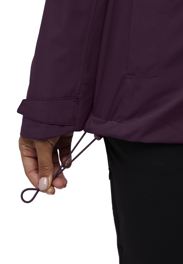 Jack Wolfskin Glaabach 3in1 Jassen Dames Paars | 57765670