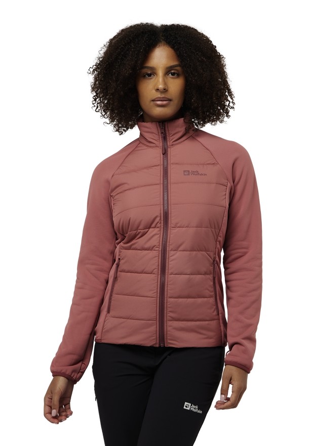 Jack Wolfskin Glaabach 3in1 Jassen Dames Rood | 36677396