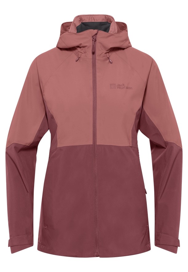 Jack Wolfskin Glaabach 3in1 Jassen Dames Rood | 36677396