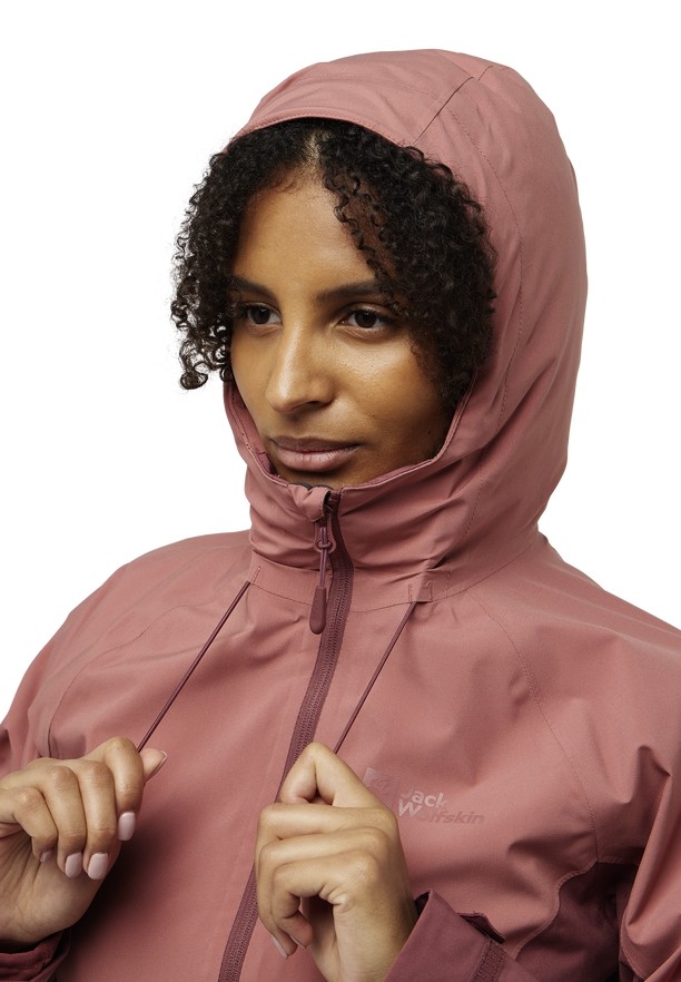 Jack Wolfskin Glaabach 3in1 Jassen Dames Rood | 36677396