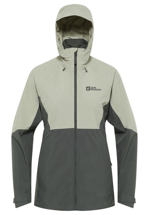 Jack Wolfskin Glaabach 3in1 Jassen Dames Grijs | 34671324
