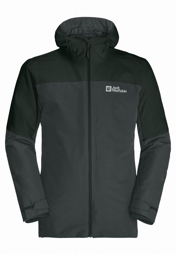 Jack Wolfskin Glaabach 3in1 Jassen Heren Groen | 43815888