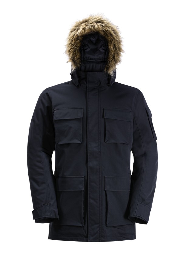 Jack Wolfskin Glacier Canyon Jassen Heren Donkerblauw | 76205982