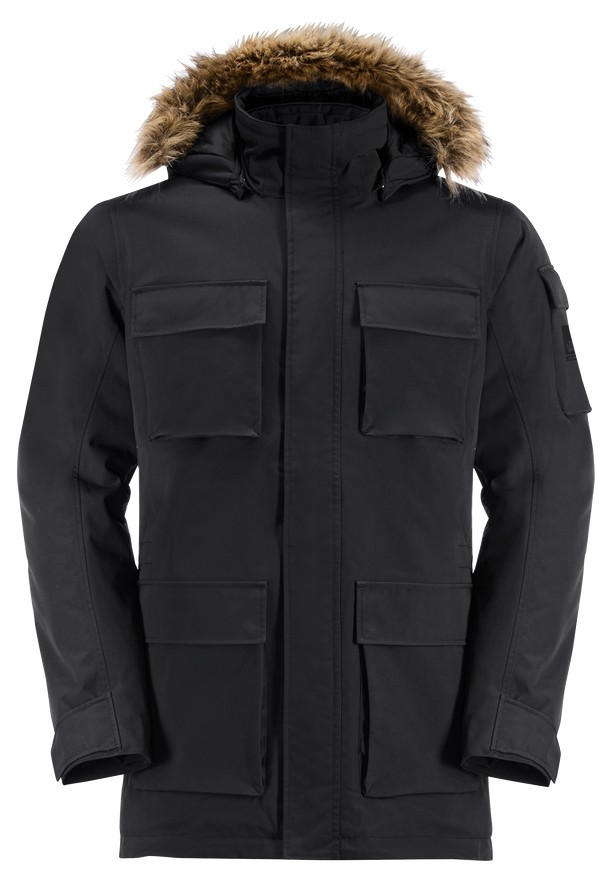 Jack Wolfskin Glacier Canyon Jassen Heren Zwart | 61769610
