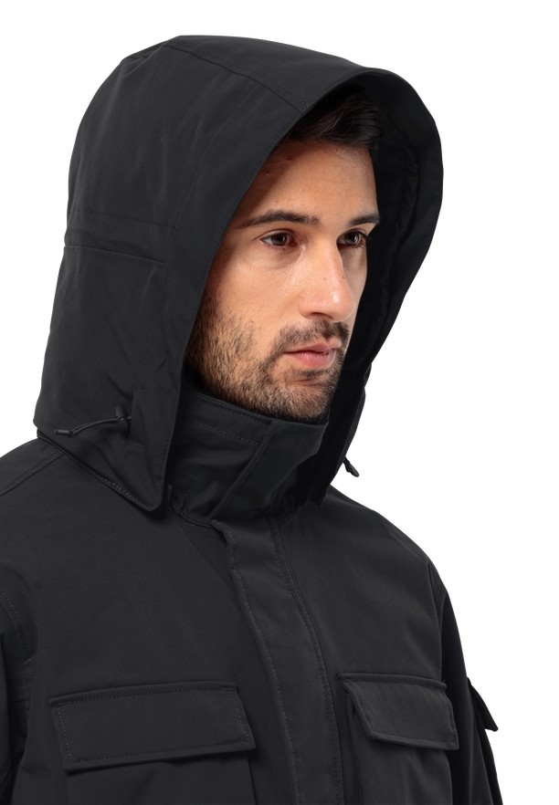 Jack Wolfskin Glacier Canyon Jassen Heren Zwart | 61769610
