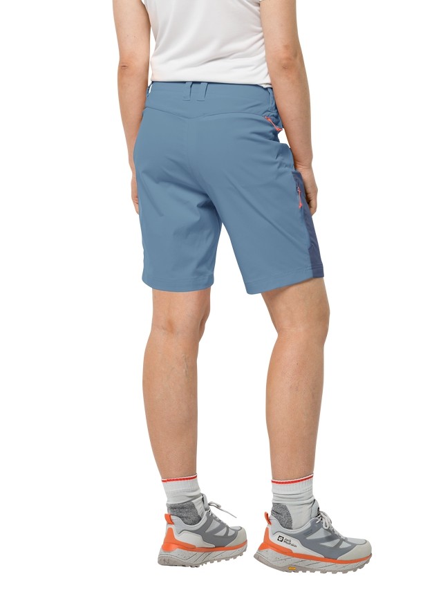 Jack Wolfskin Glastal Korte Broek Dames Blauw | 10499493