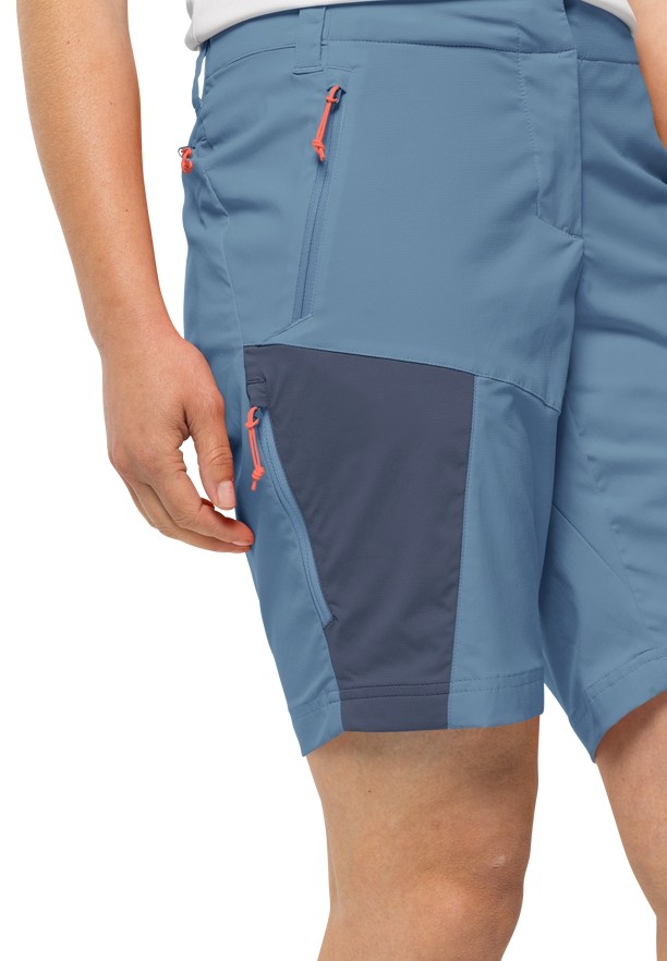 Jack Wolfskin Glastal Korte Broek Dames Blauw | 10499493