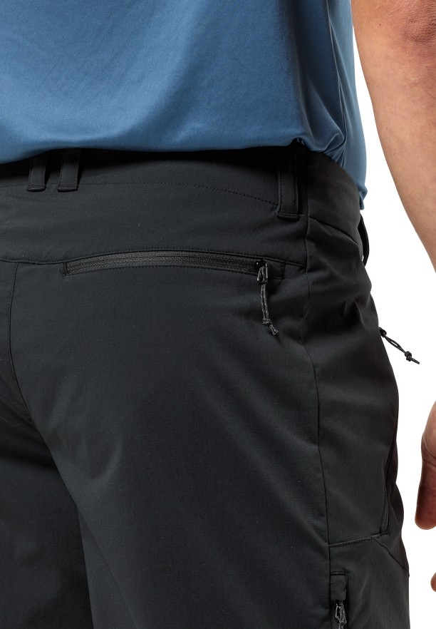 Jack Wolfskin Glastal Korte Broek Heren Zwart | 79285702